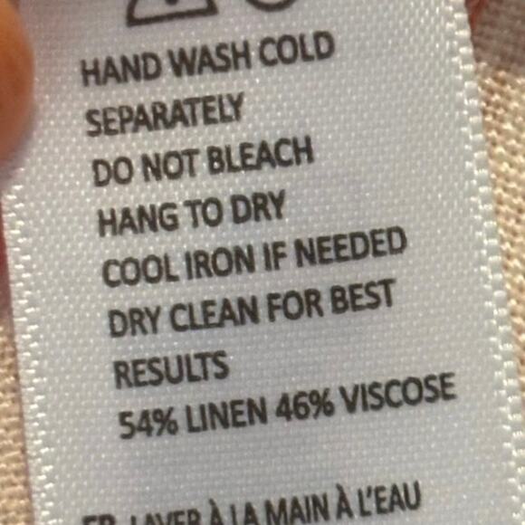 Amuse Society Mala Short Sleeve Floral Woven Linen Dress in Sunrise Size Large - Picture 4 of 5